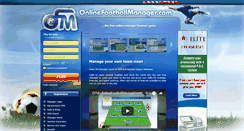 Desktop Screenshot of en.onlinefootballmanager.com